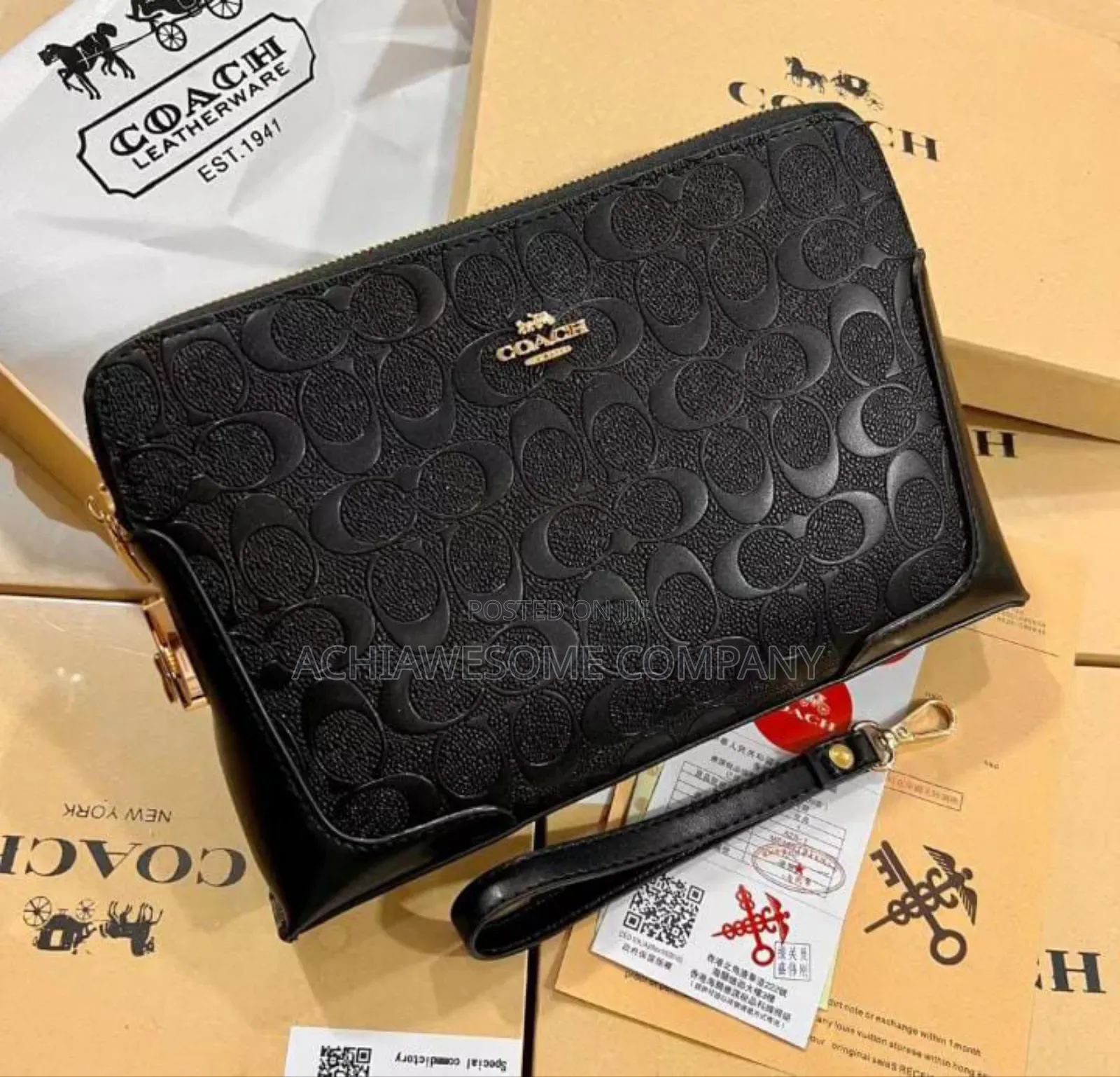Men Classic Clutch Bag