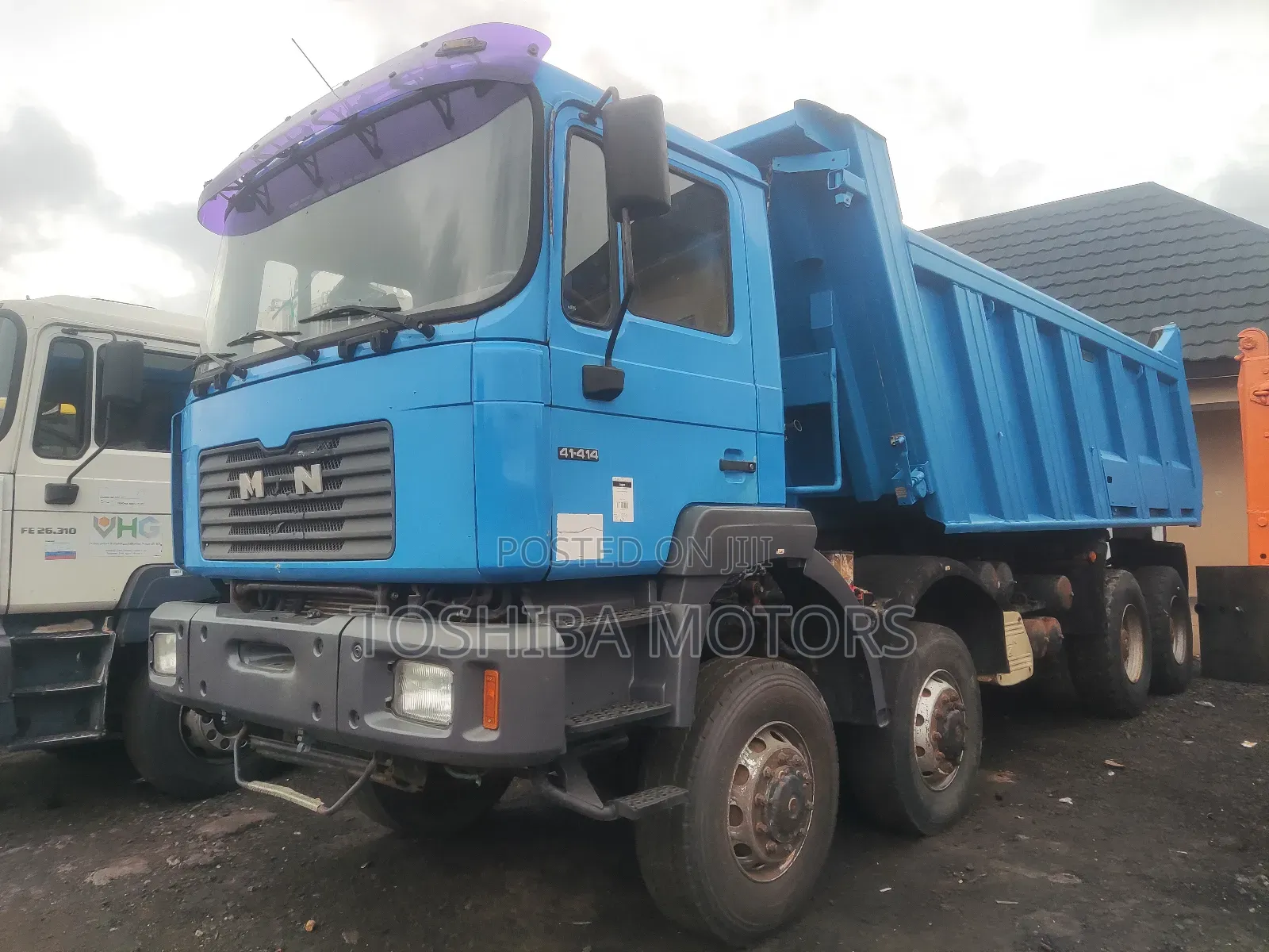 Man Diesel 24 Valve Dump Truck 12 Tyres