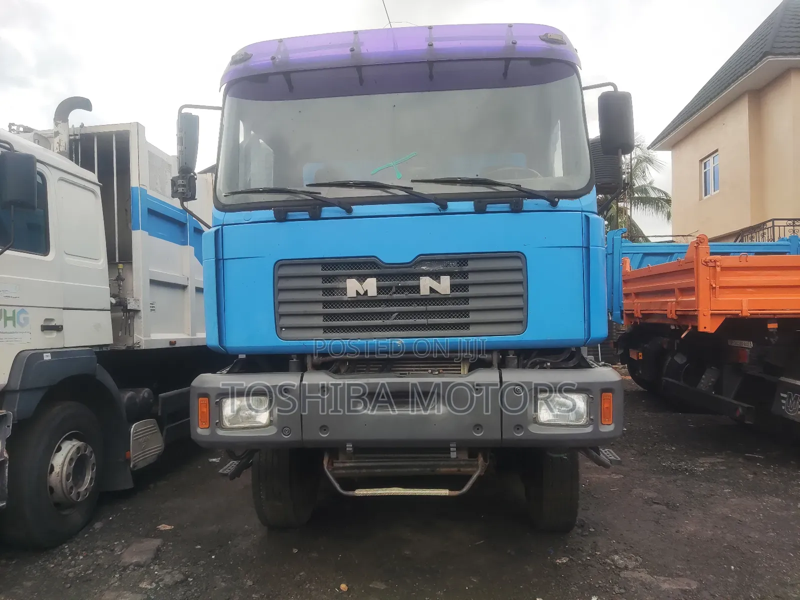Man Diesel 24 Valve Dump Truck 12 Tyres