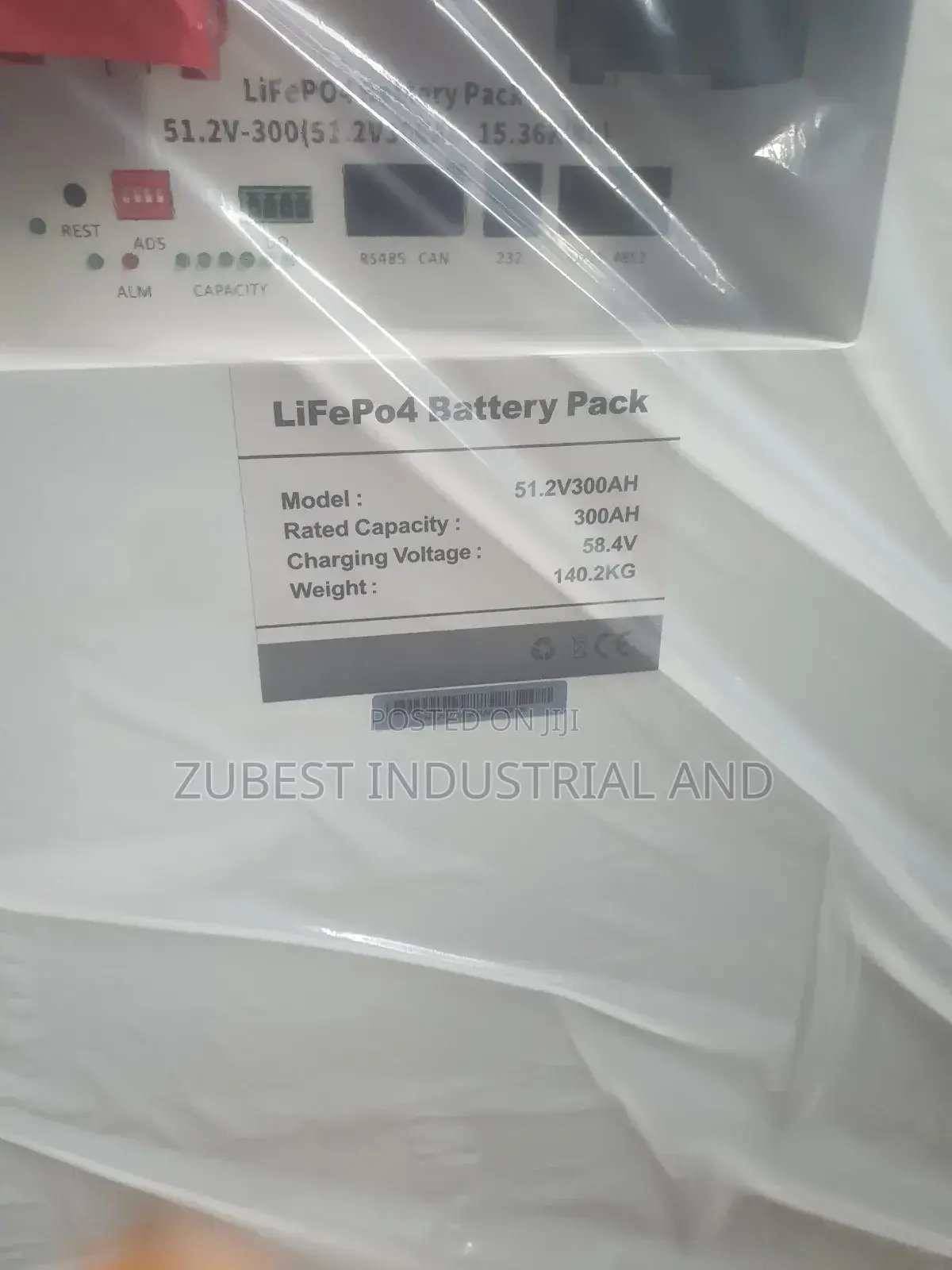 15.36kwh Lithium Iron Battery With 5 Years Warranty