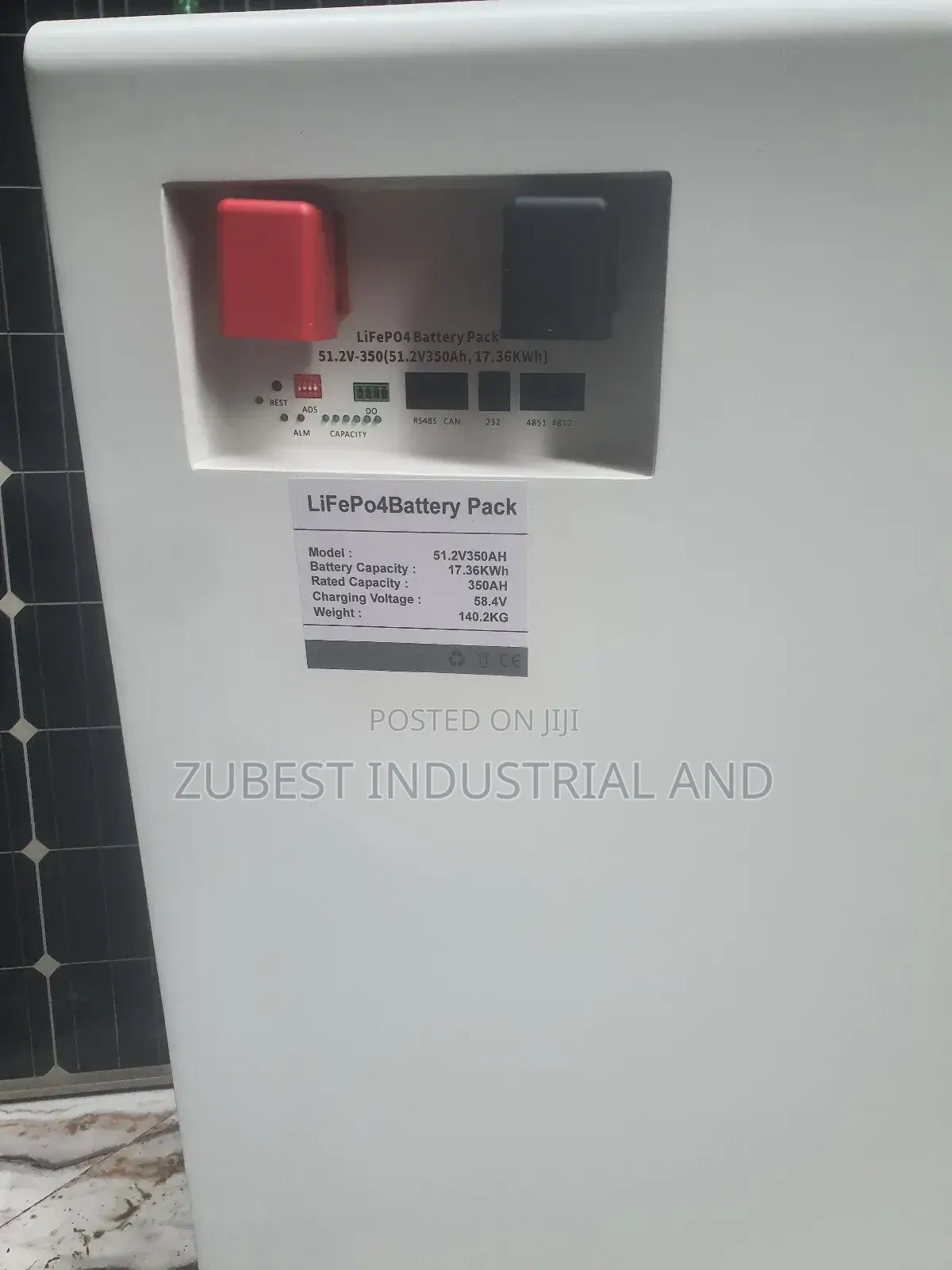 17.36kwh Lithium Iron Battery With 5 Years Warranty