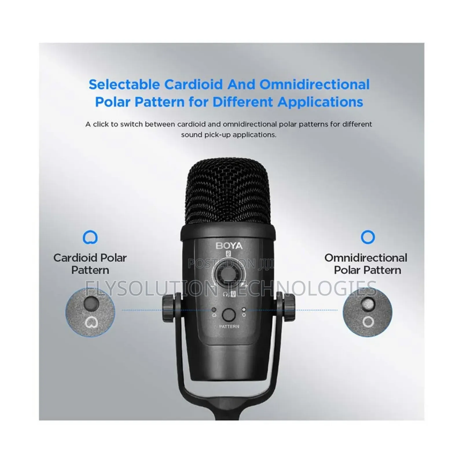 Boya Dual Function Microphone by-Pm500w