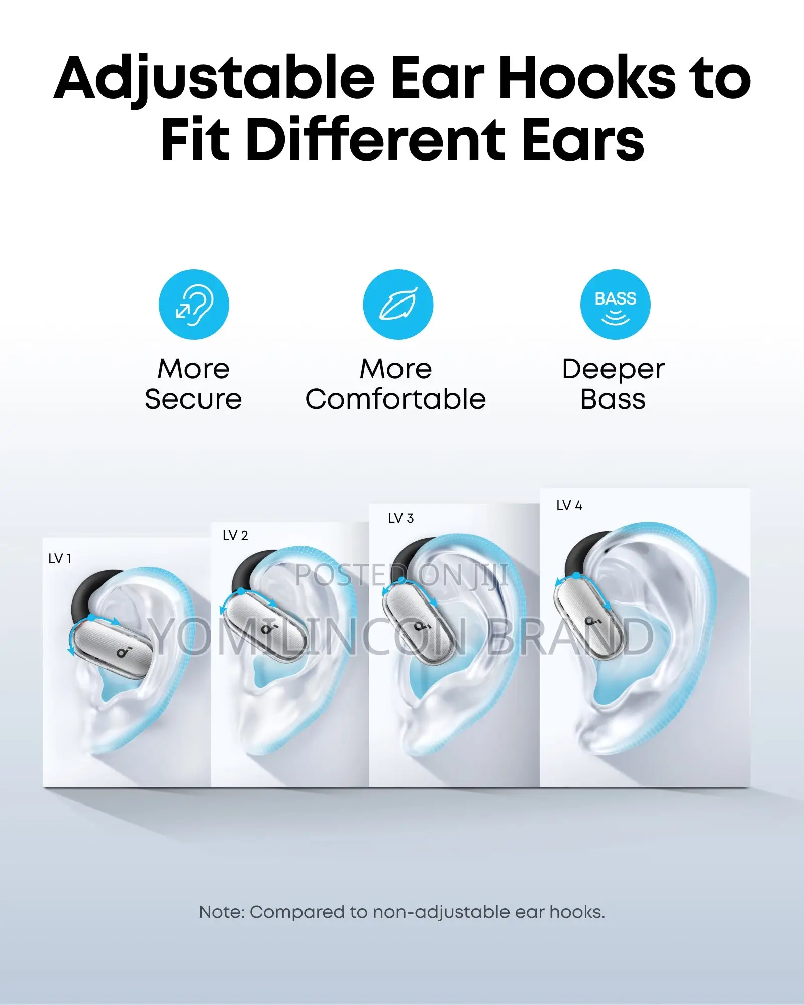 Soundcore V40i by Anker, Open-Ear Headphones