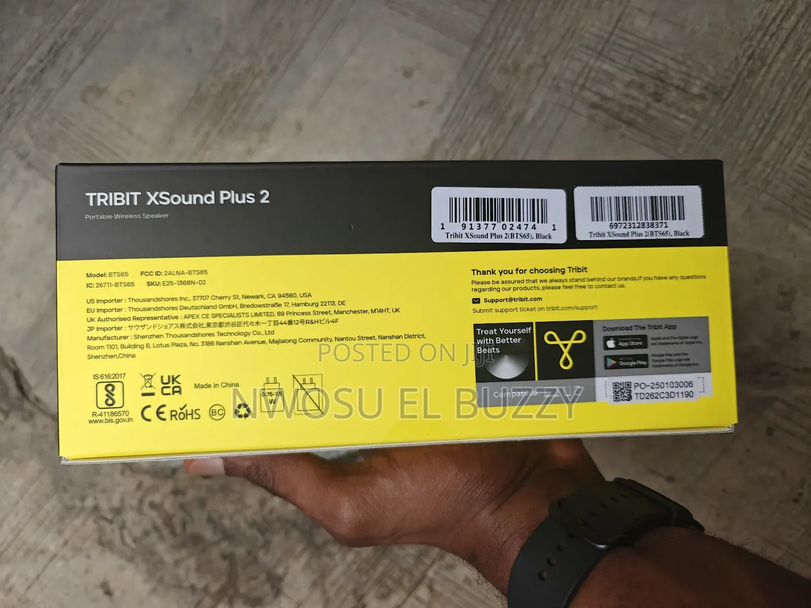 Tribit Portable Bluetooth Speaker Xsound Plus 2