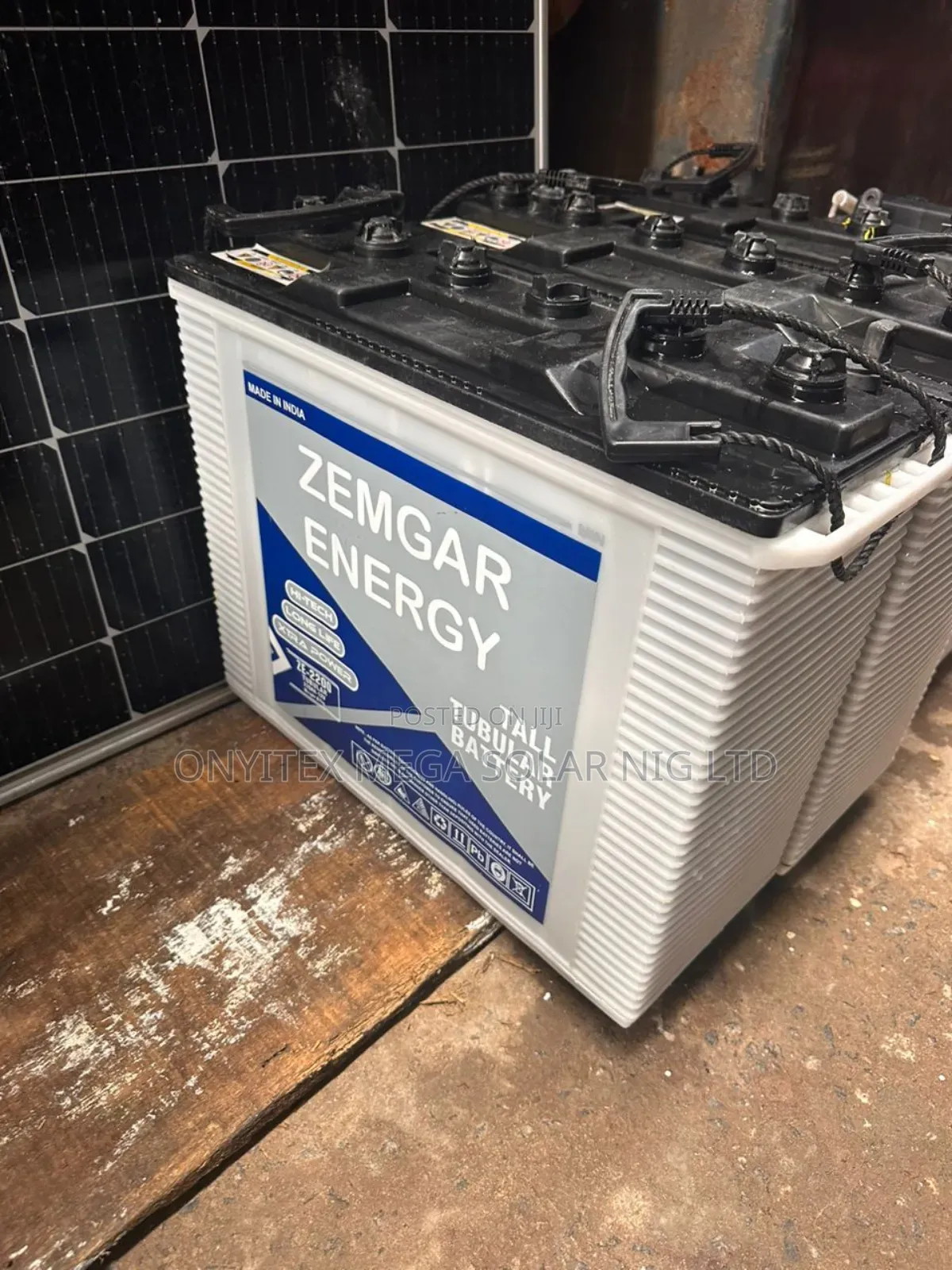 Zemgar Tubular Battery 220ah