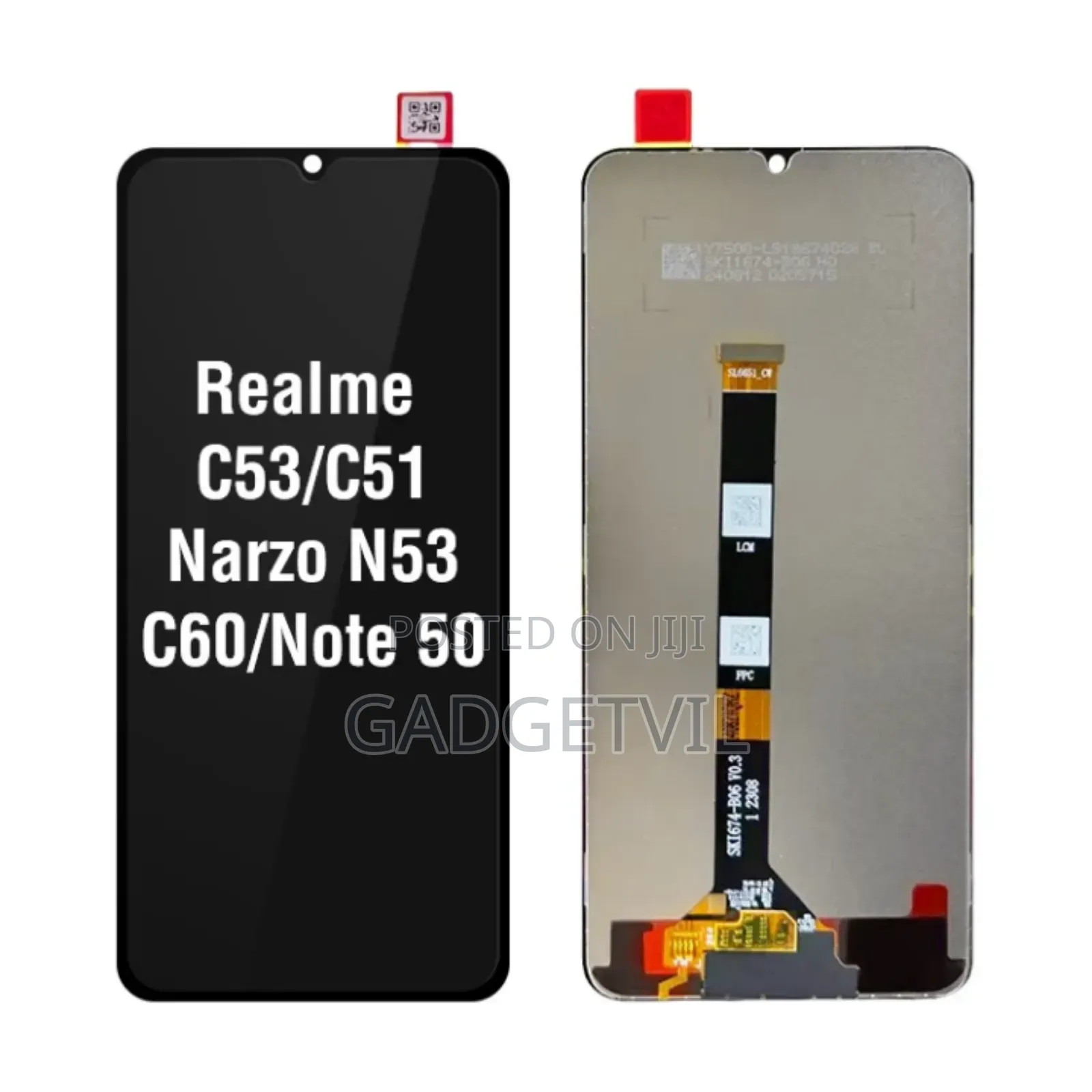 Realme Note 50, C60, C53, C51, Narzo N53 Lcd Touchscreen