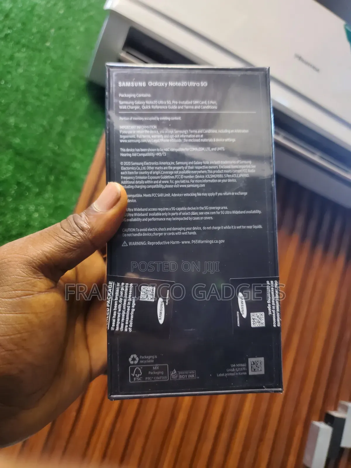 New Samsung Galaxy Note 20 Ultra 128 GB Silver