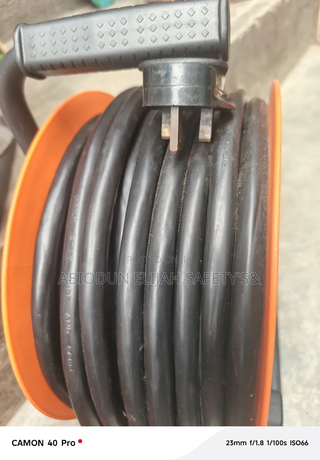 Original Quality Extension Cable Reel Copper Wire 4mm