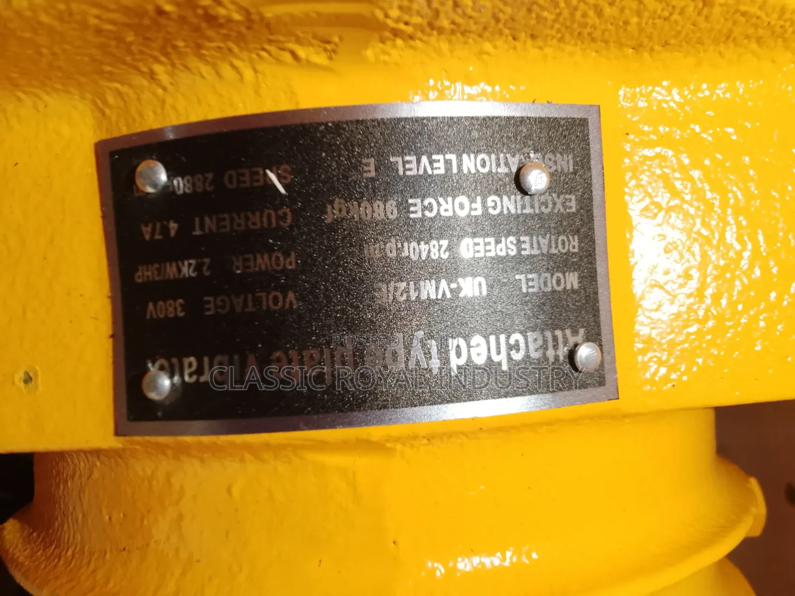 2.2 Kw Vibrator 3 Phase High Speed 3 Hp