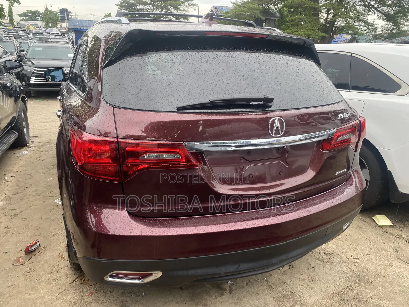 Acura MDX 2015 Red