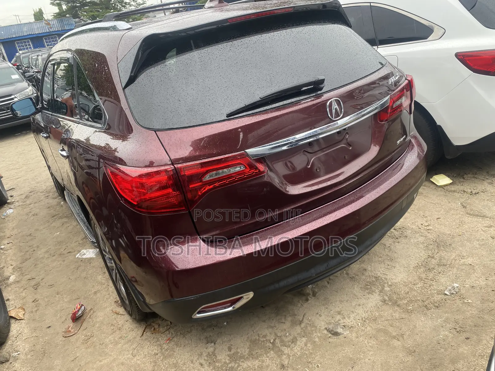 Acura MDX 2015 Red
