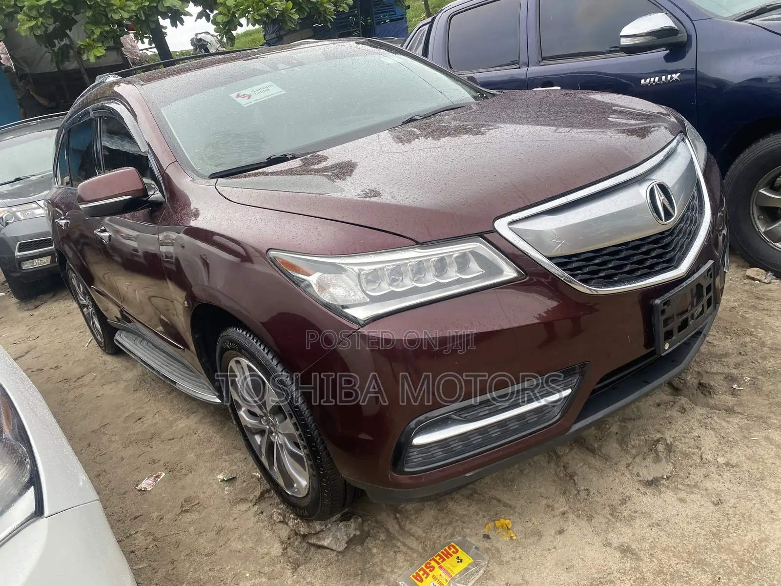 Acura MDX 2015 Red