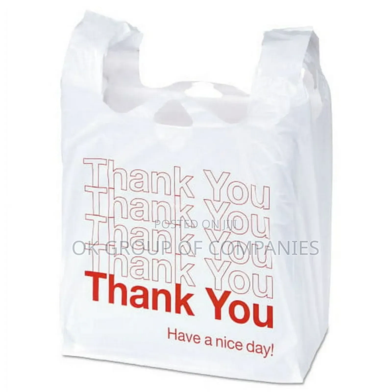 Singlet Nylon Shopping Bags Printing Services in Lagos Nig