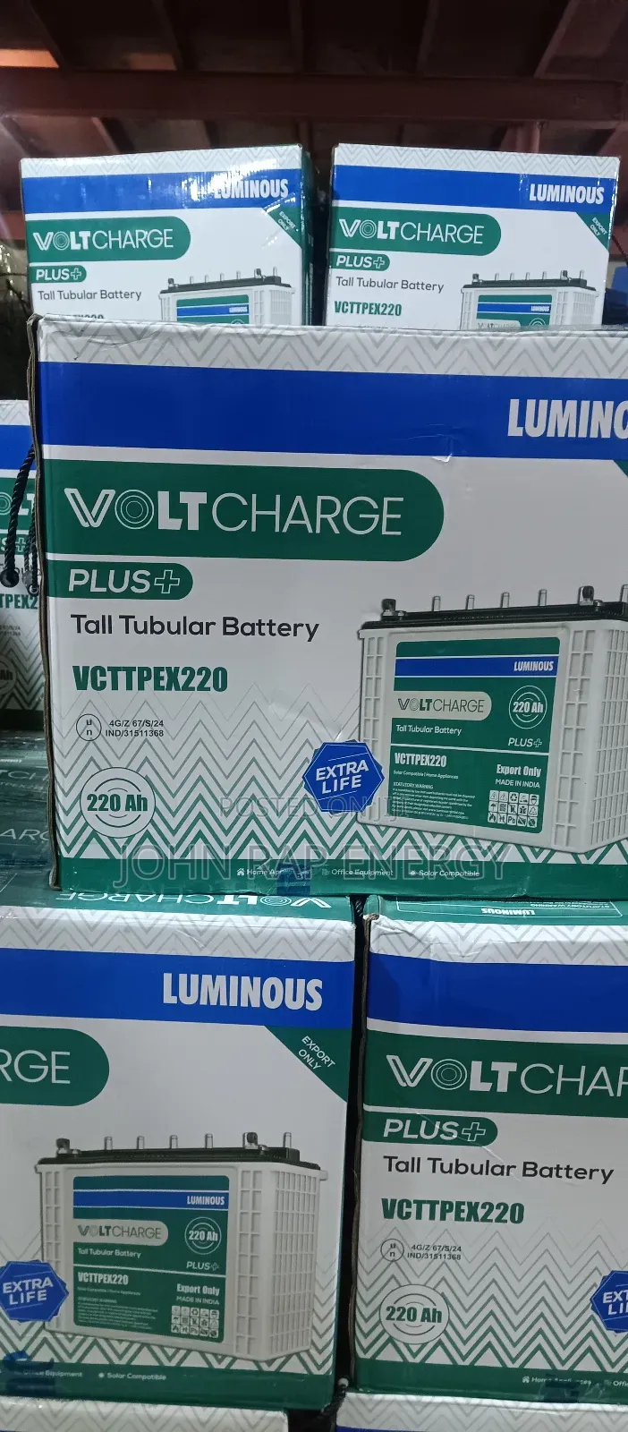 Luminous Batteries