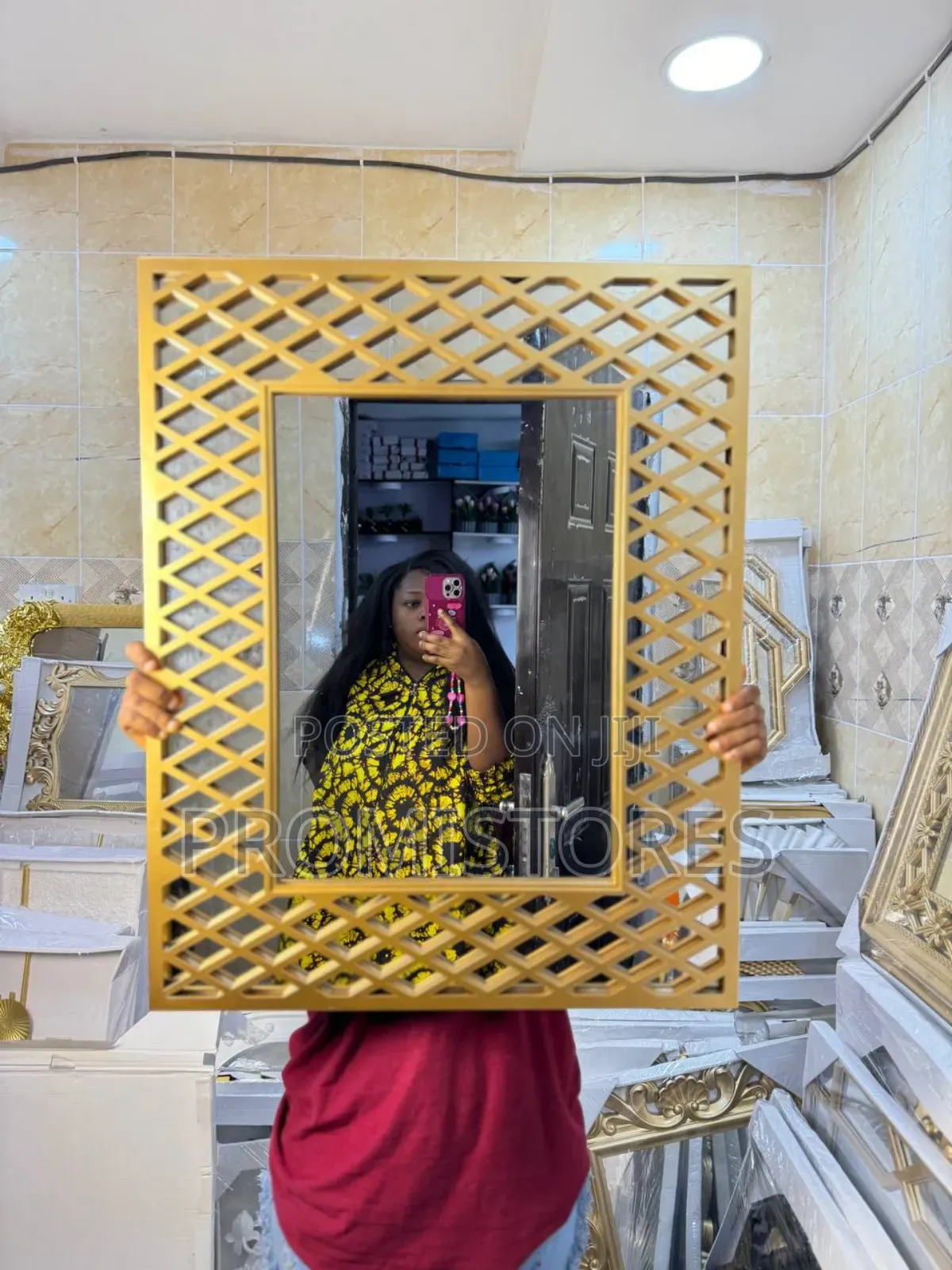 Luxury Big Square Wall Mirror