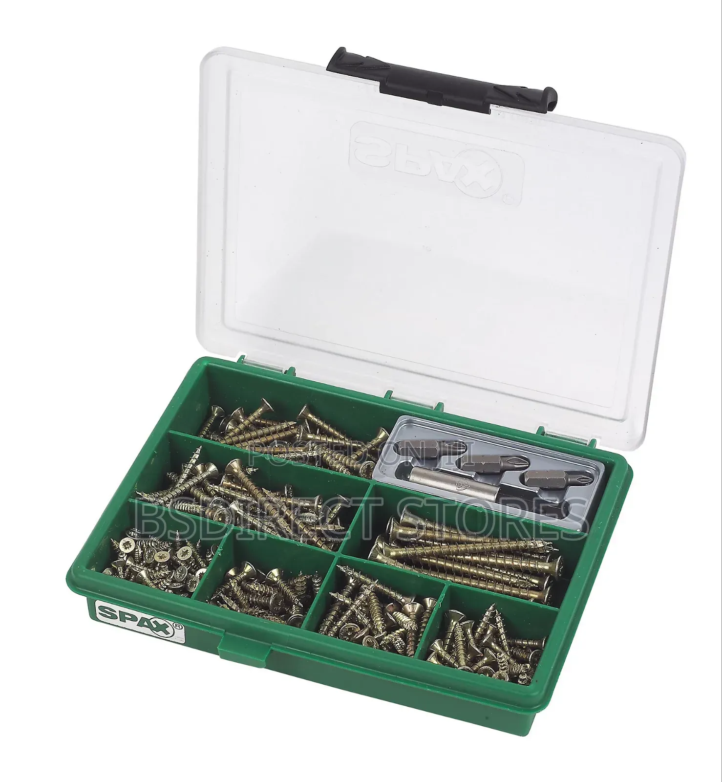 Spax Assorter Kit Pozi Yellow 199 Piece Selection Pack
