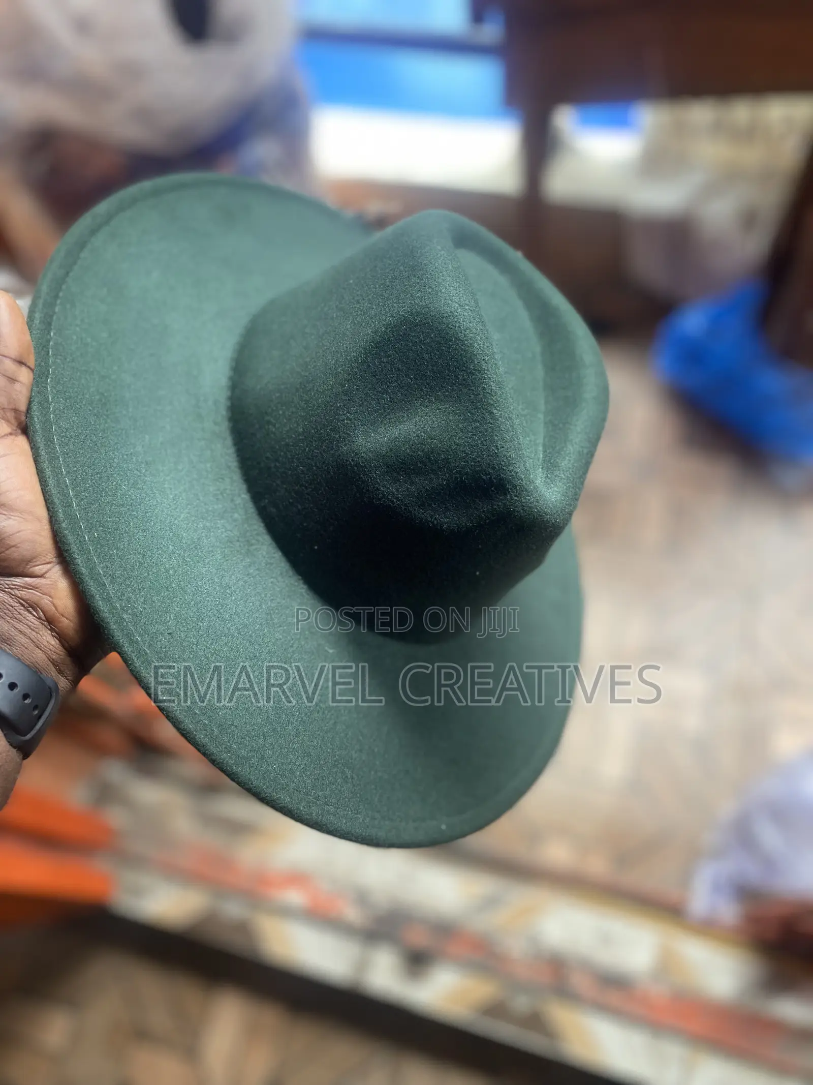 2025 High Quality Wide Brim Fedora Hat