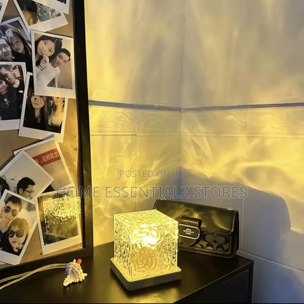 Aurora Ocean Wave Projector Table Lamp - 16 Colors RGB Desk Lamp