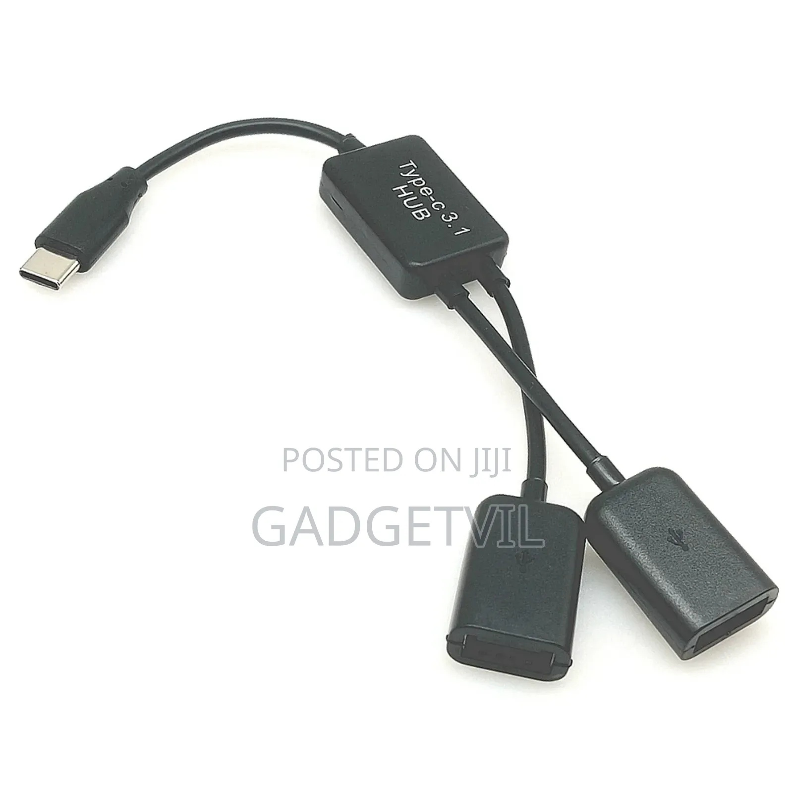 Type C To 2 Otg Port Y Splitter Cable
