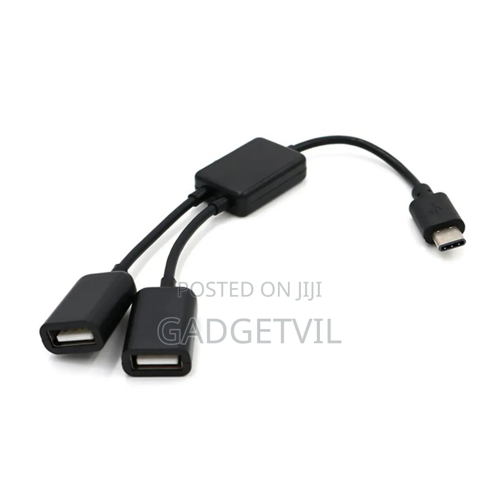Type C To 2 Otg Port Y Splitter Cable