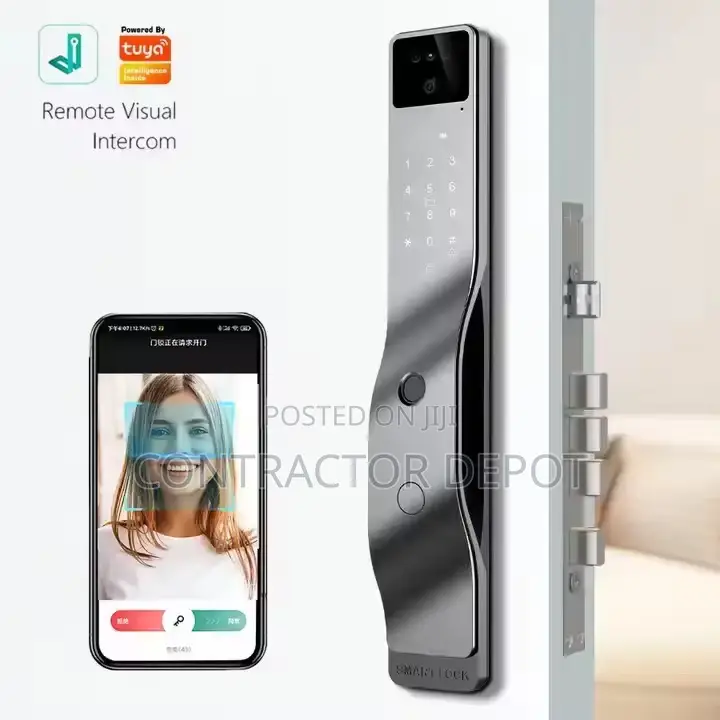 Alarm Smart Lock Work With Tuya Supports Multiple Language