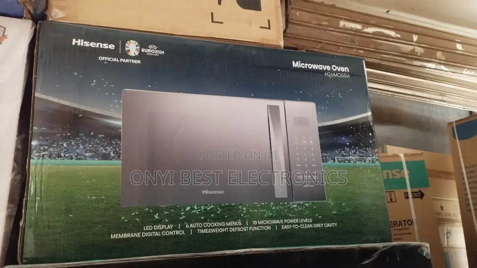 Hisense 26litres Microwave Oven Mw 26mos5h Silver