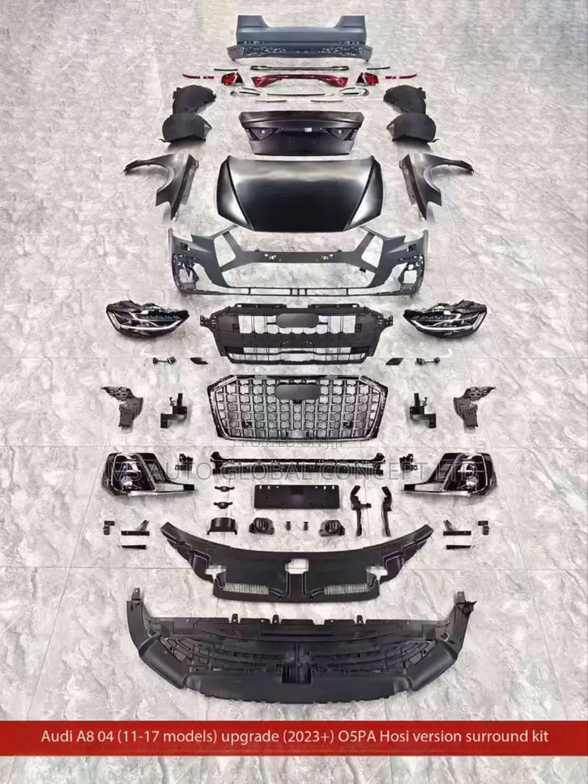 Audi A8 2012 Upgrade Kit To 2023