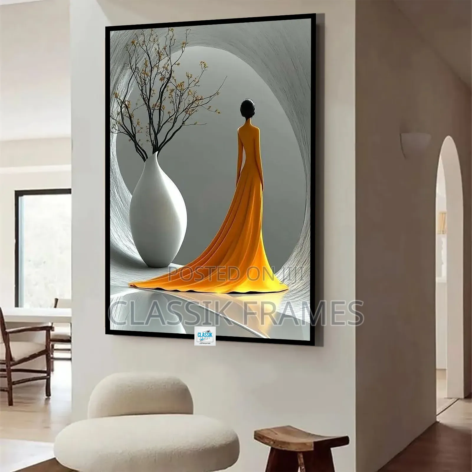 Dolla Hd Abstract Digi Painting Wall Arts