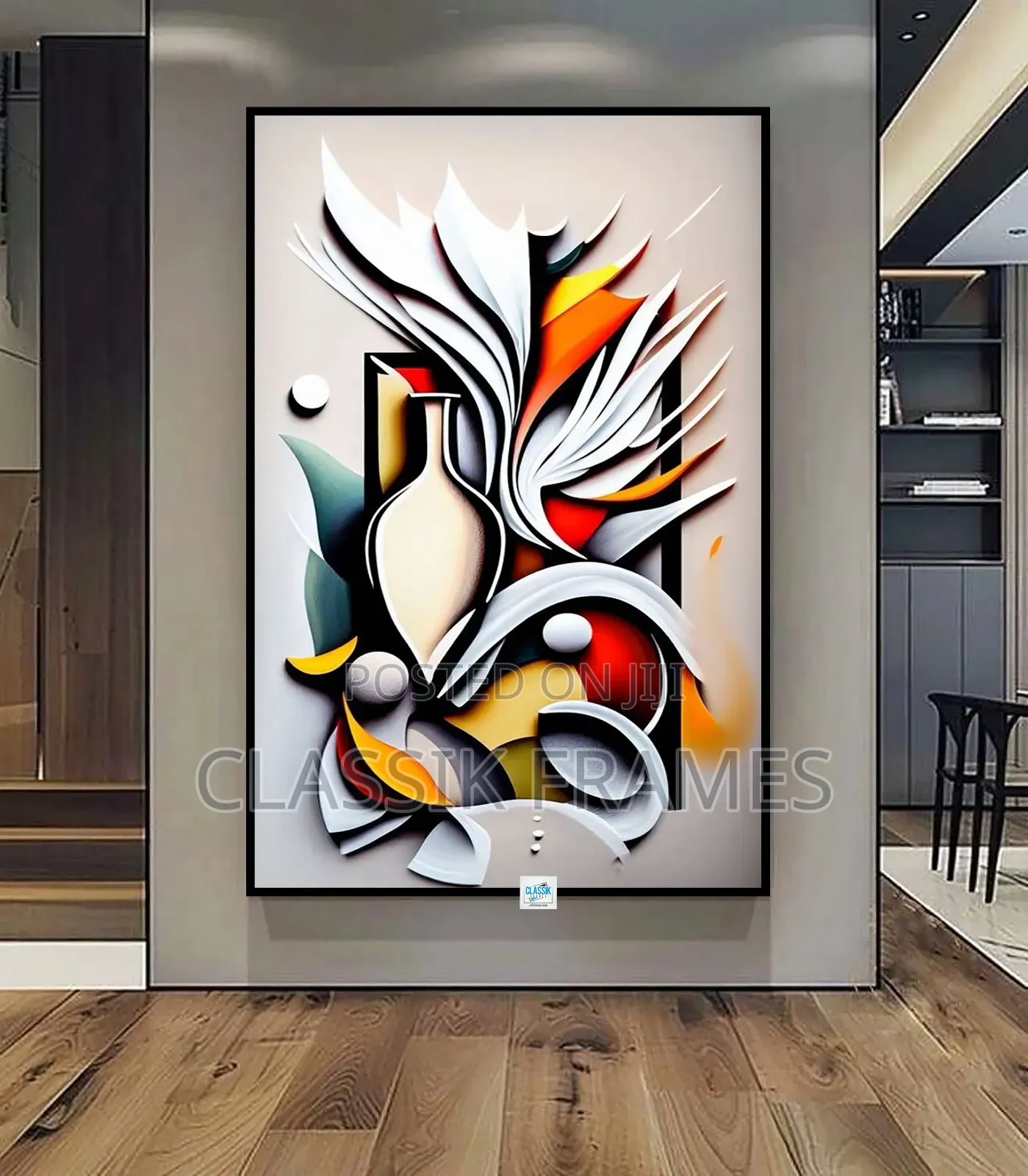 Hd Canvas Artistic Apple Digital Painting Wall Arts