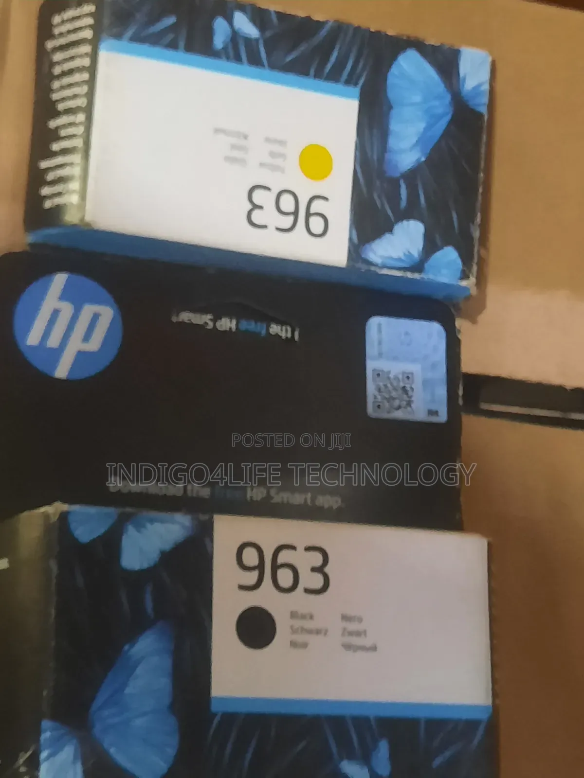 Original Hp 963 Black Colour Ink