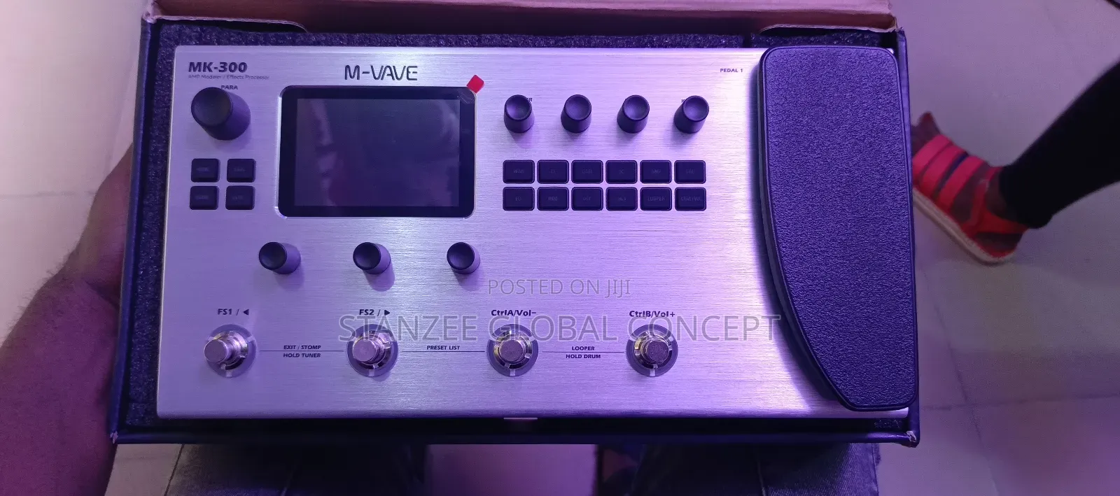 M-Vave - Mk-300 Bass Guitar Effects Processor