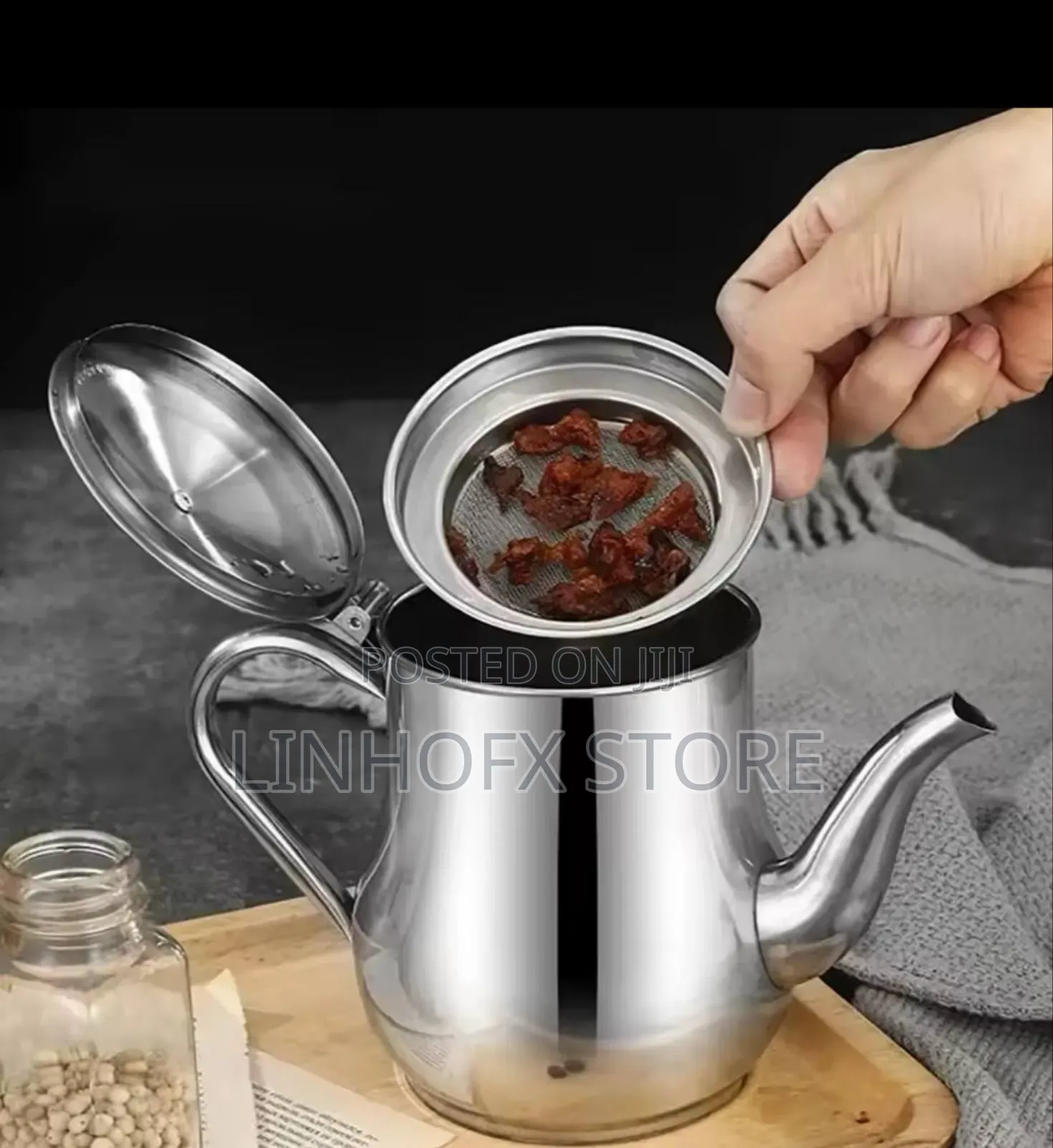 Oil Pot With Filter