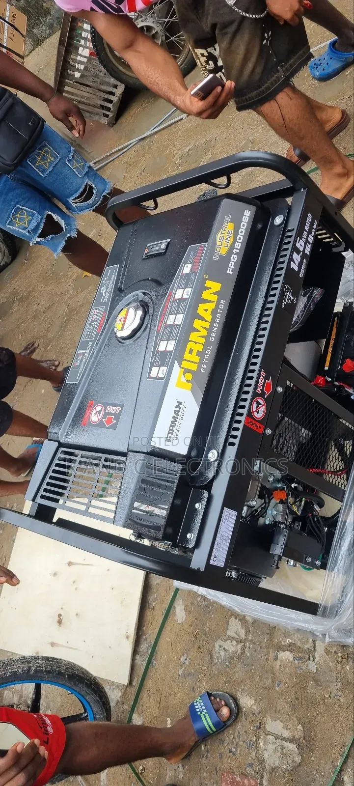 Firman 14kva Petrol Generator 100%Copper Wire