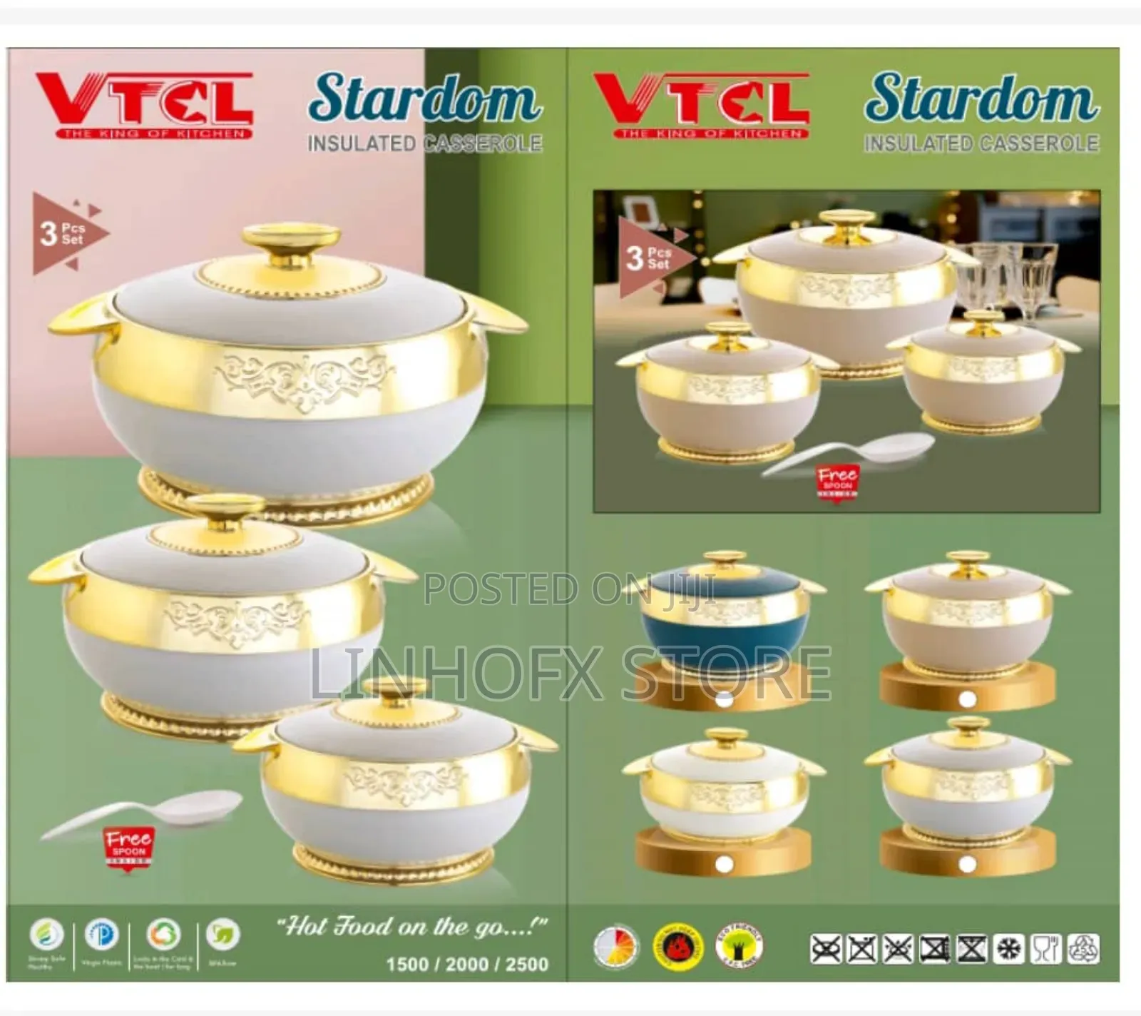 VTCL Stardon Insulated Casserole