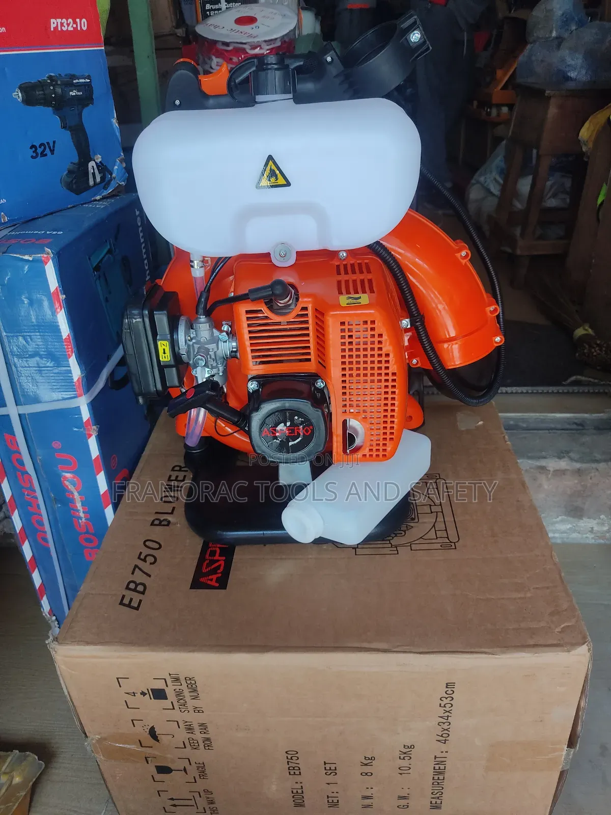 Petrol Air Blower Machine