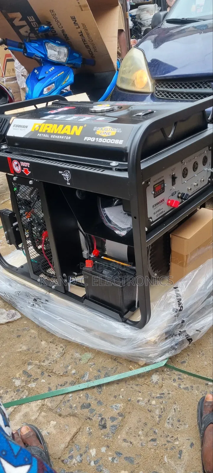 Firman 14.5kva Petrol Generator 100%Copper Wire