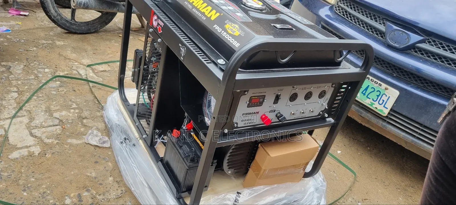 Firman 14.5kva Petrol Generator 100%Copper Wire
