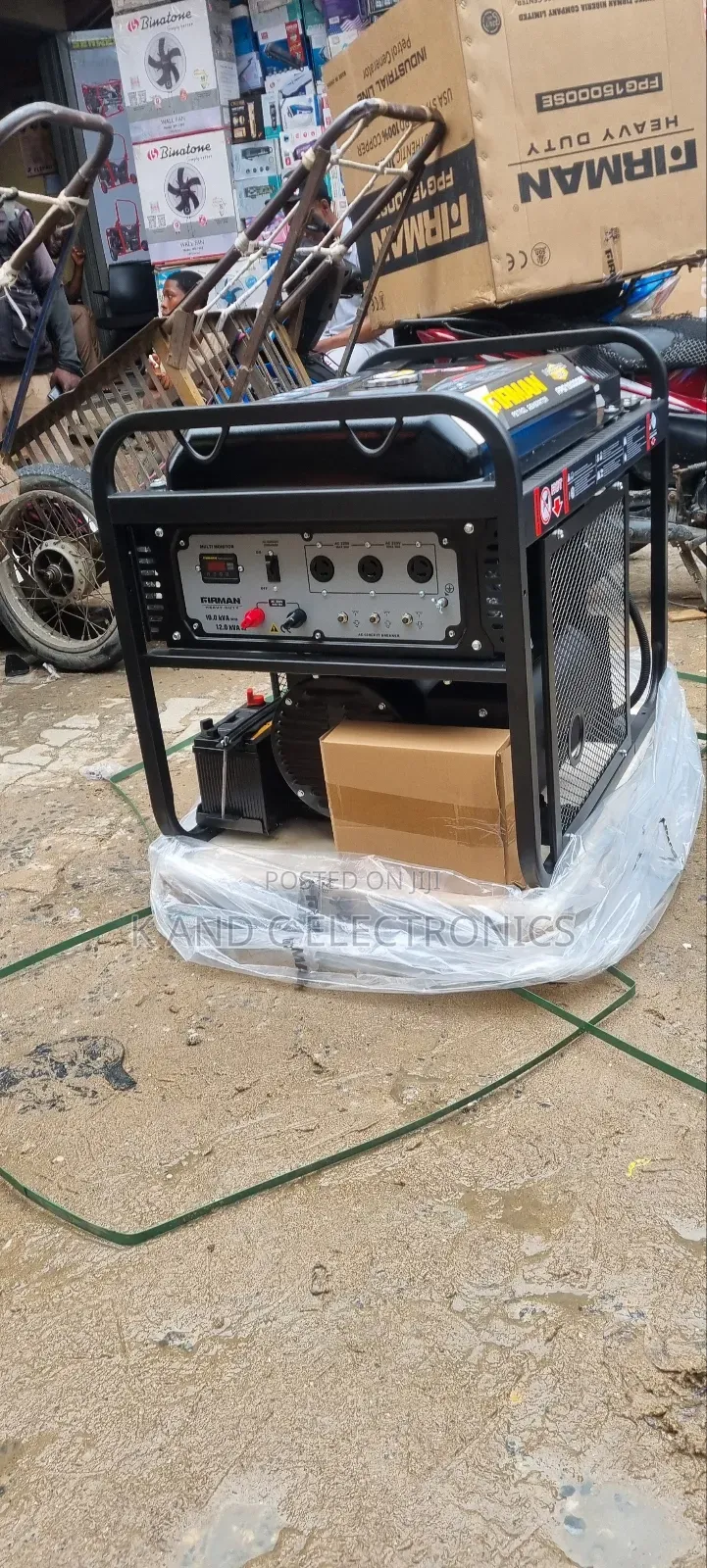 Firman 14.5kva Petrol Generator 100%Copper Wire