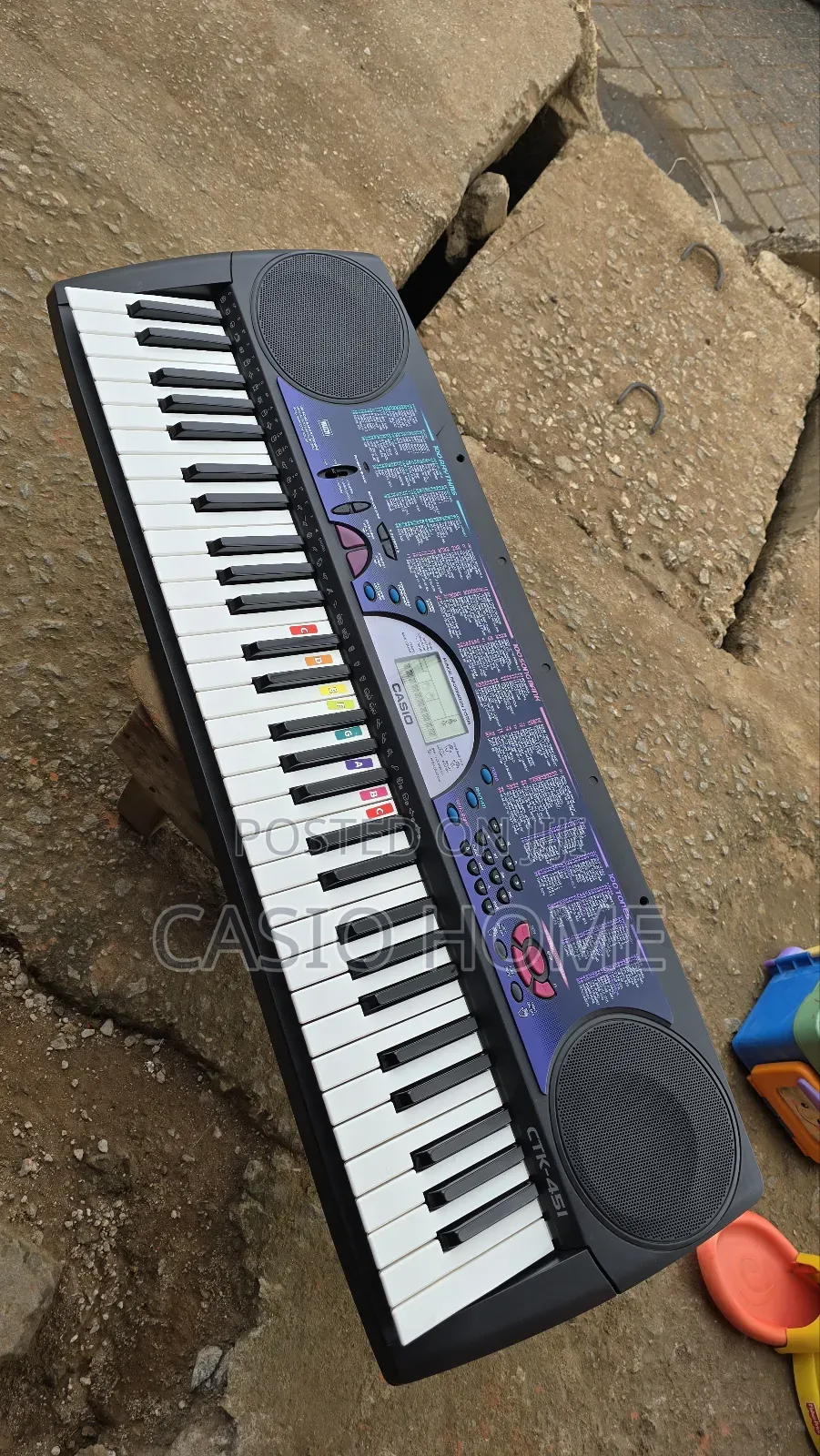Very Neat Working Casio CTK Keyboard Piano With Free Adapter