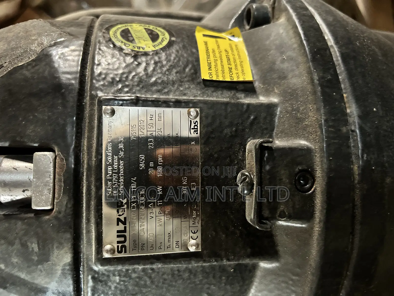 11kw Abs-Sulzer Sewage Pump