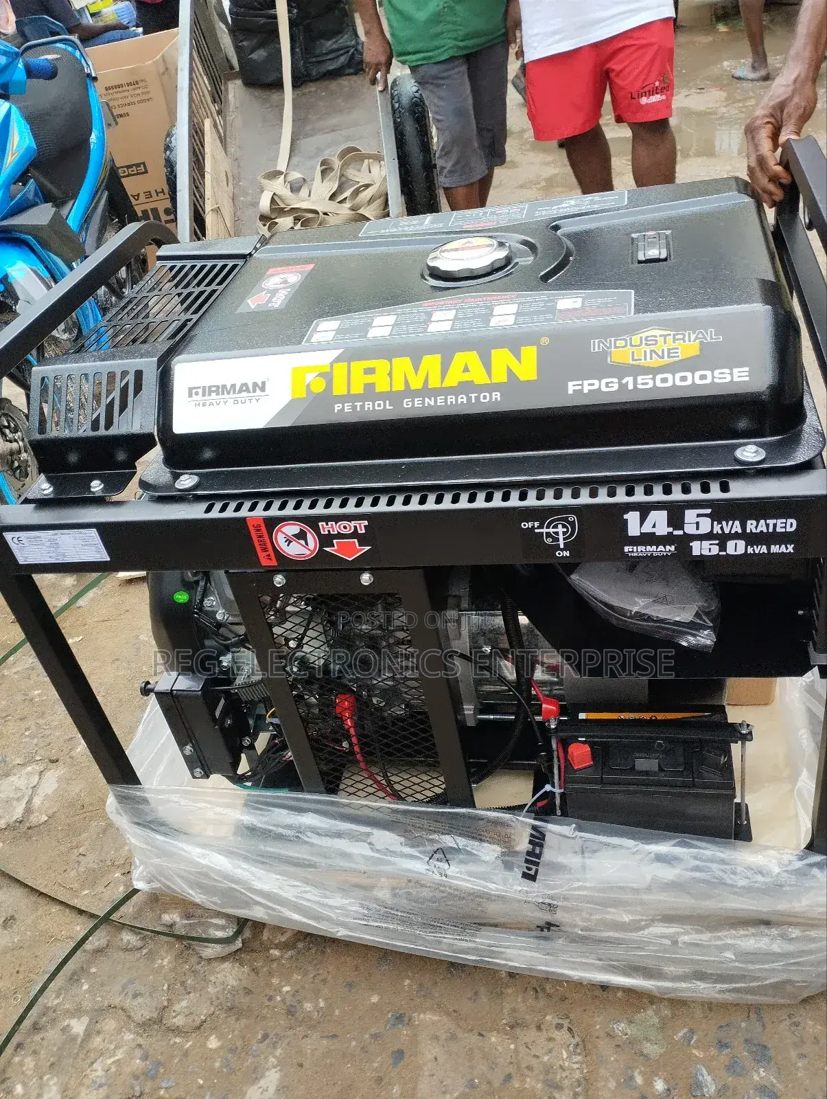 Industrial Firman 2 Cylinder Generator