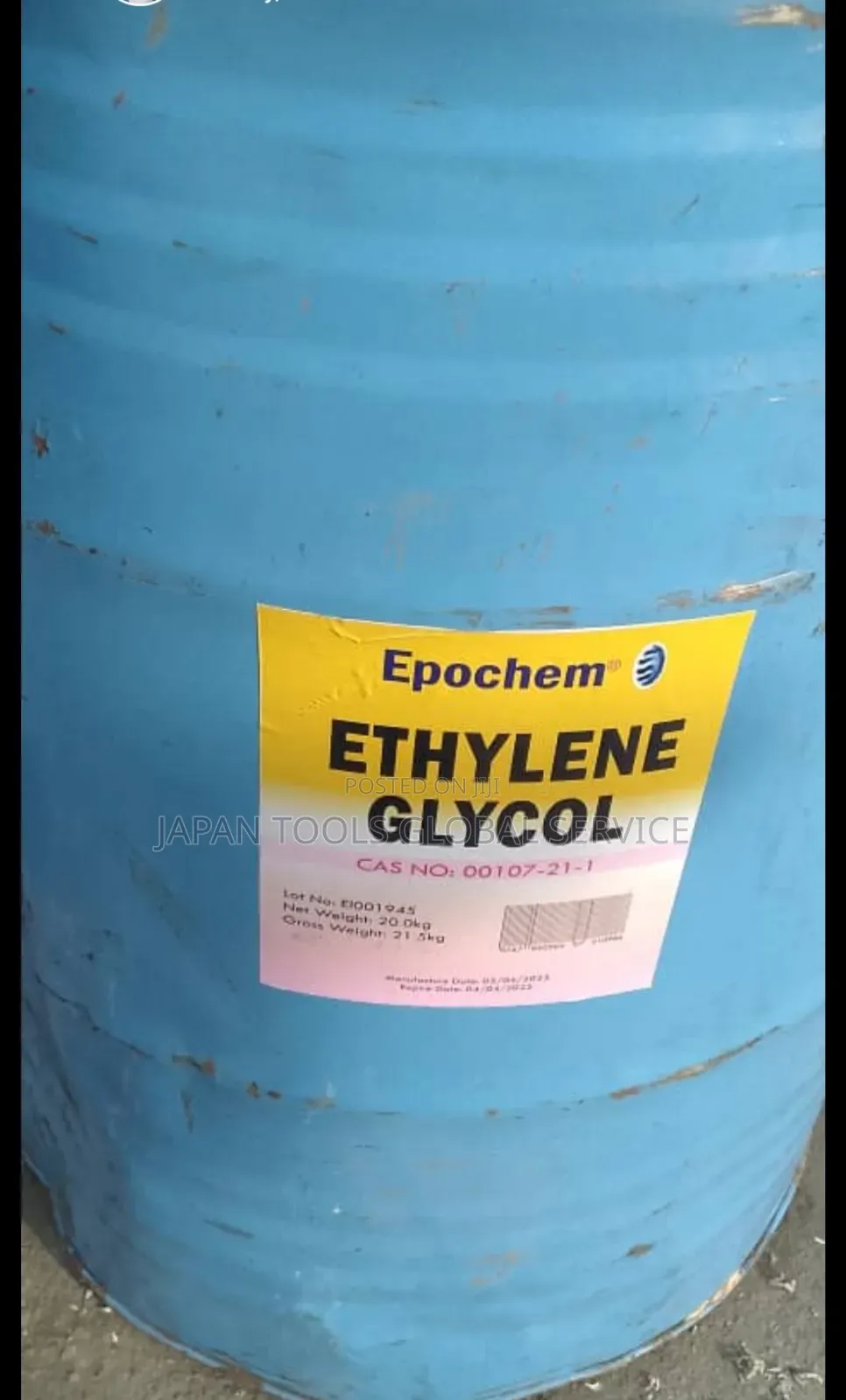 Epochem Ethylene Glycol (200 Liters)