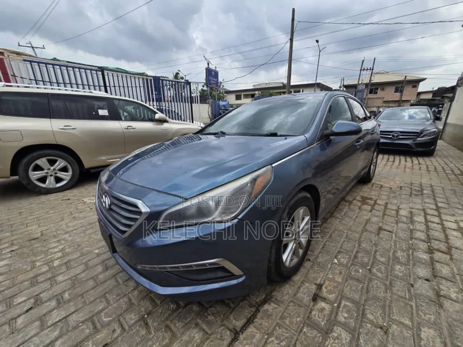 Hyundai Sonata Eco 4dr Sedan (1.6L 4cyl Turbo 7AM) 2015 Blue