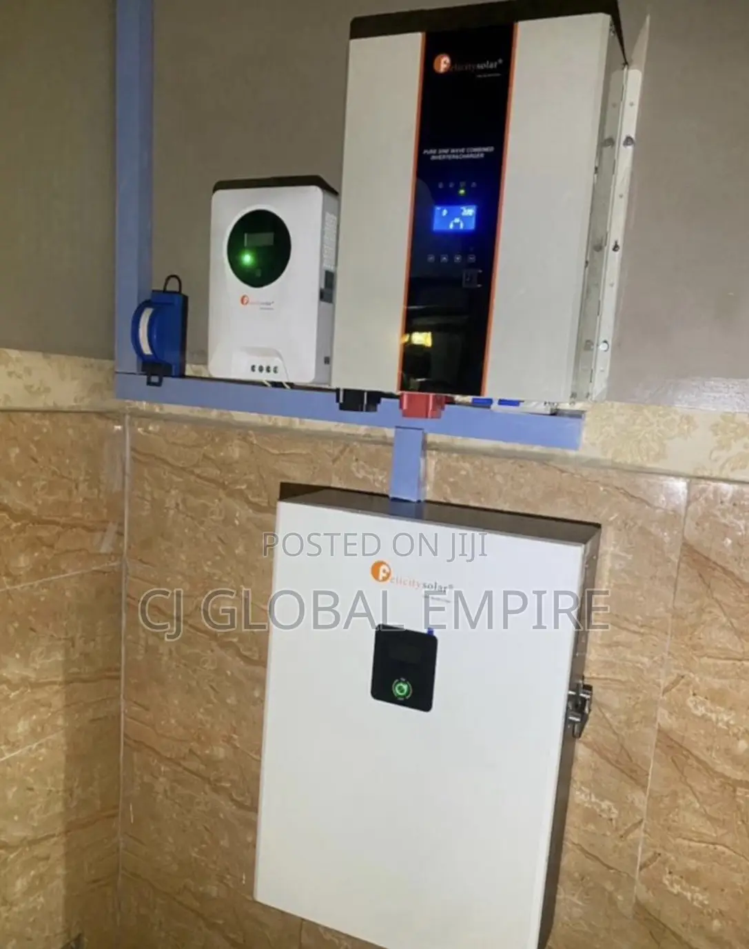 5kva by 5kwh Solar System Full Installation,400w Panel 10pis