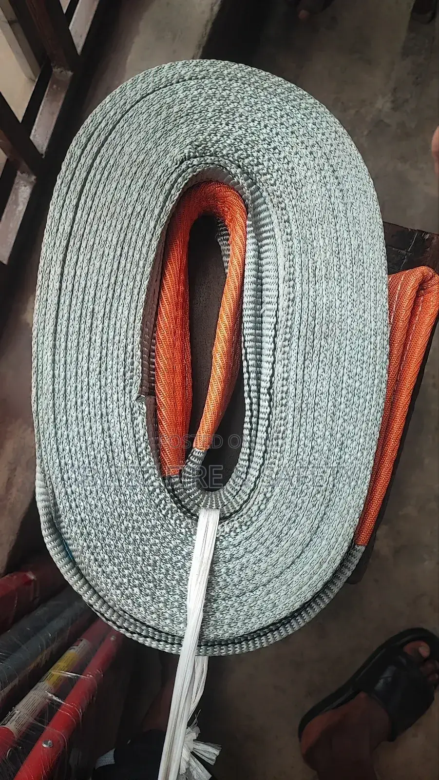 Flat Woven Webbing Sling (Width 4 Inches, Length 8 Metres)