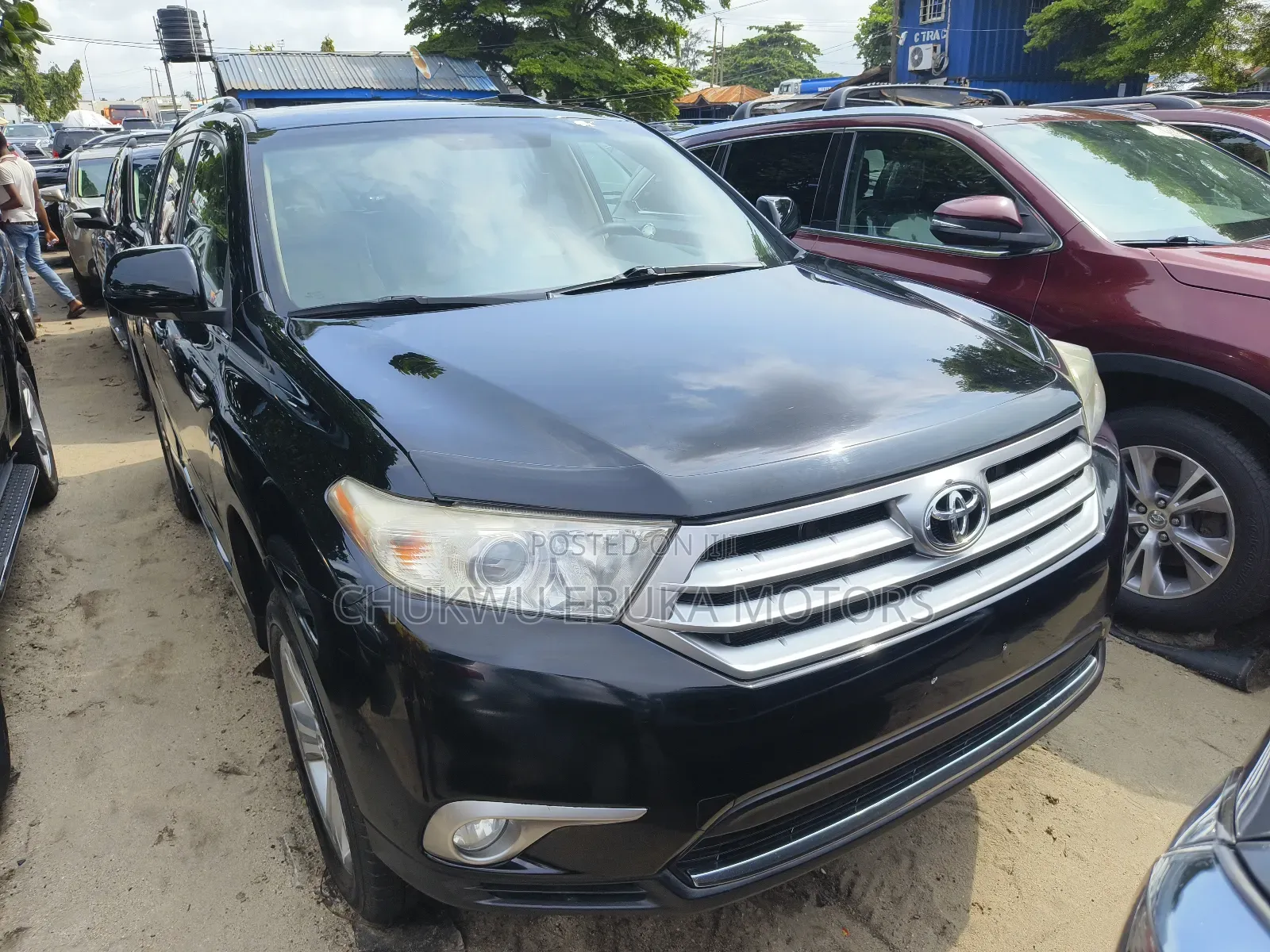Toyota Highlander Limited 3.5L 2WD 2013 Black