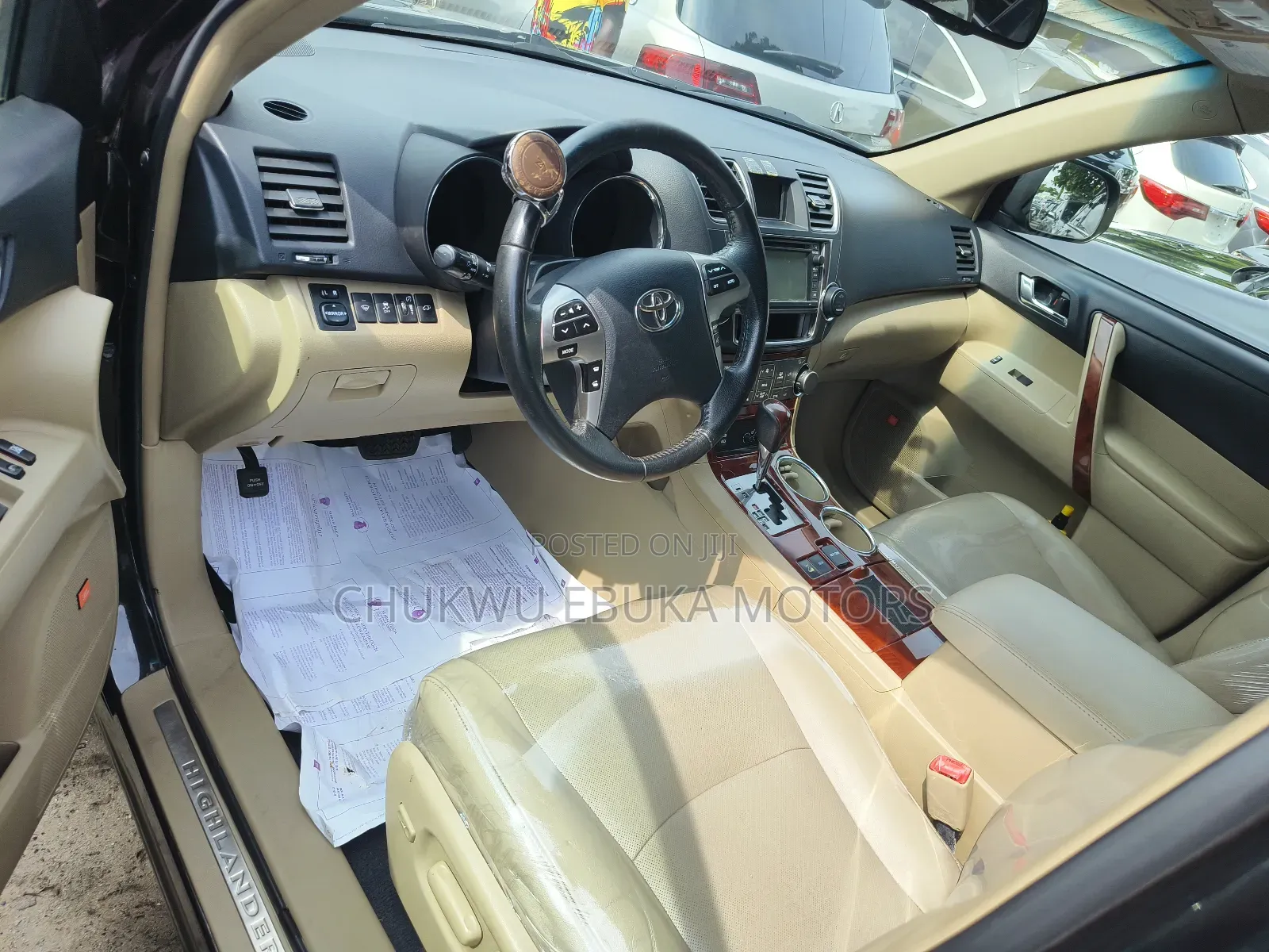 Toyota Highlander Limited 3.5L 2WD 2013 Black
