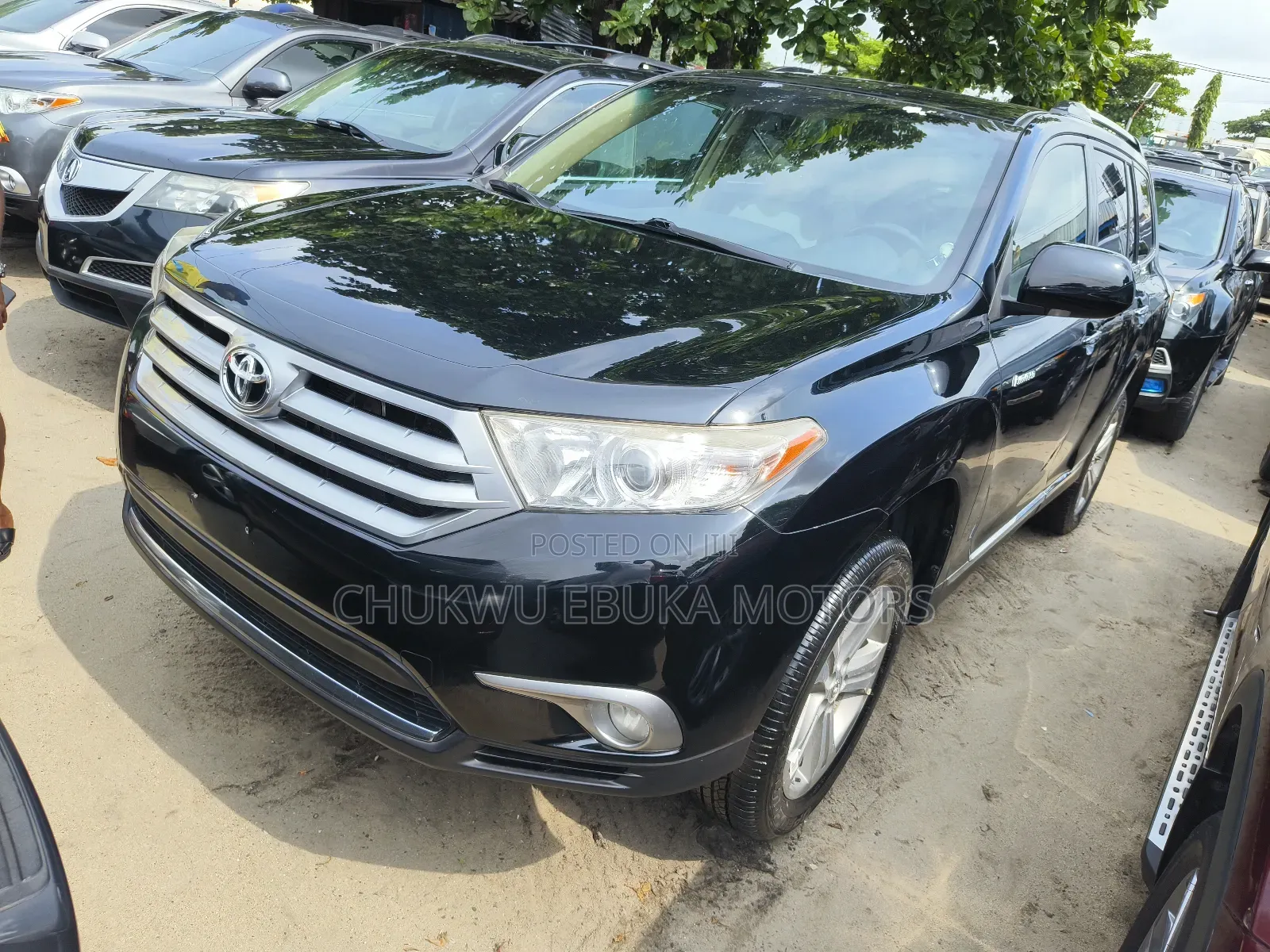 Toyota Highlander Limited 3.5L 2WD 2013 Black