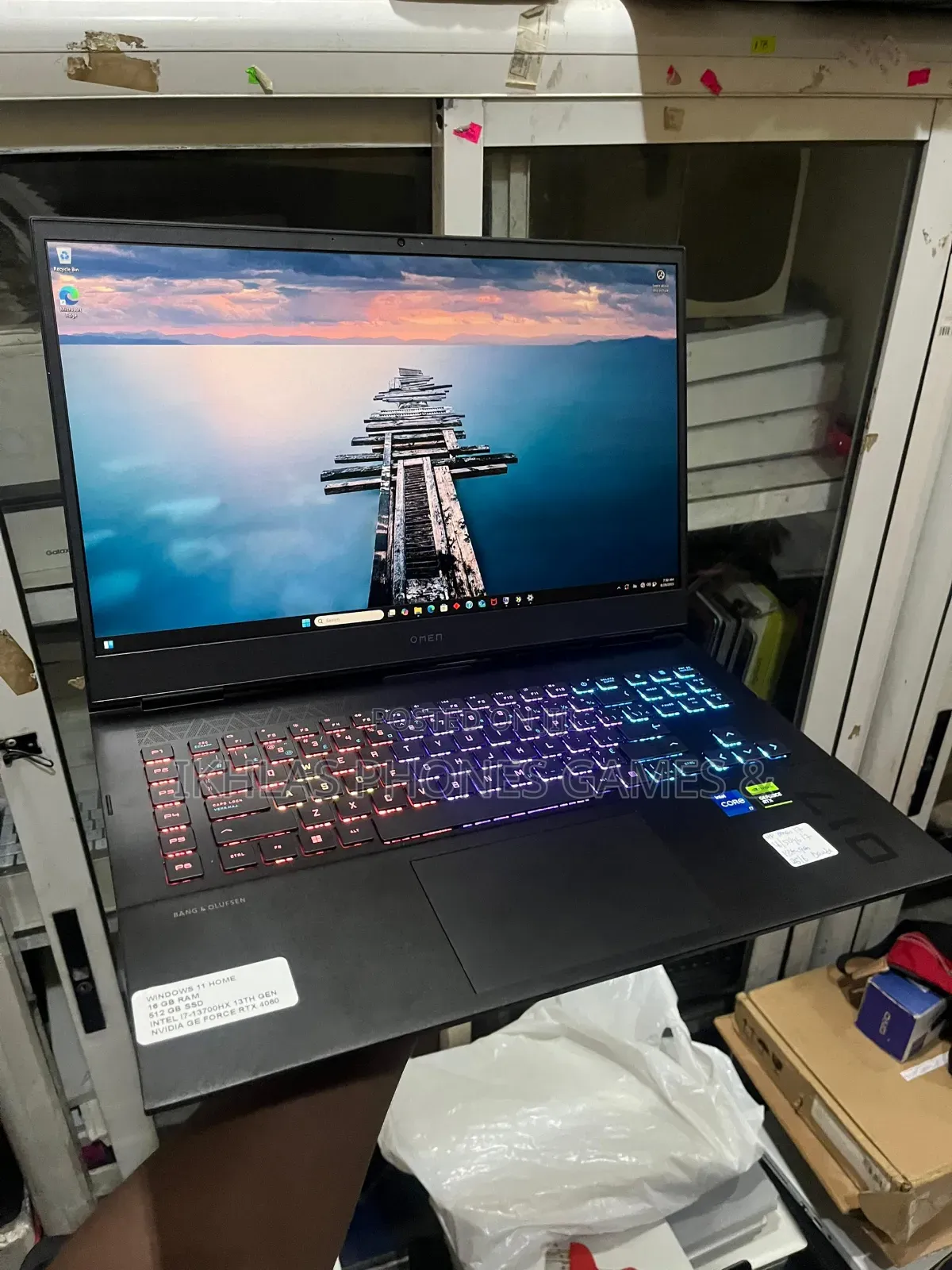Laptop HP Omen 17 16GB Intel Core i7 SSD 512GB