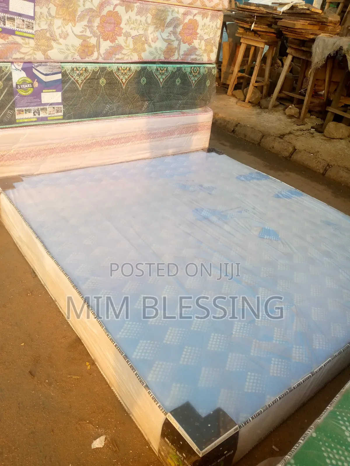 6 by 6ft by 10 Inches Full Orthopedic Mattress